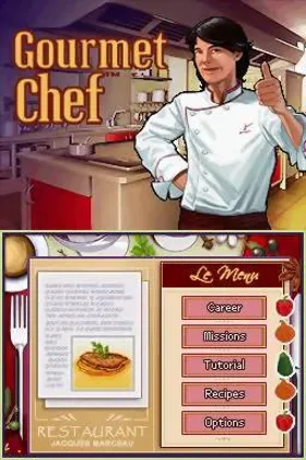 Gourmet Chef - Cook Your Way to Fame (USA) (En,Fr,Es) screen shot title